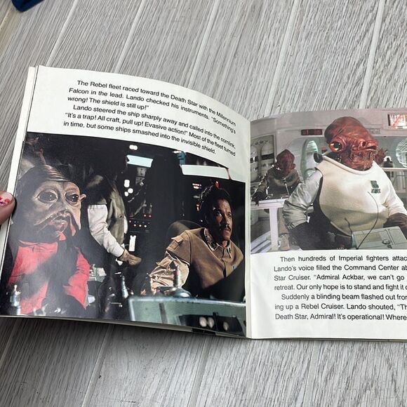 Star Wars "Return of the Jedi" Read-Along Book Record 33 1/3 RPM - Picture 4 of 6